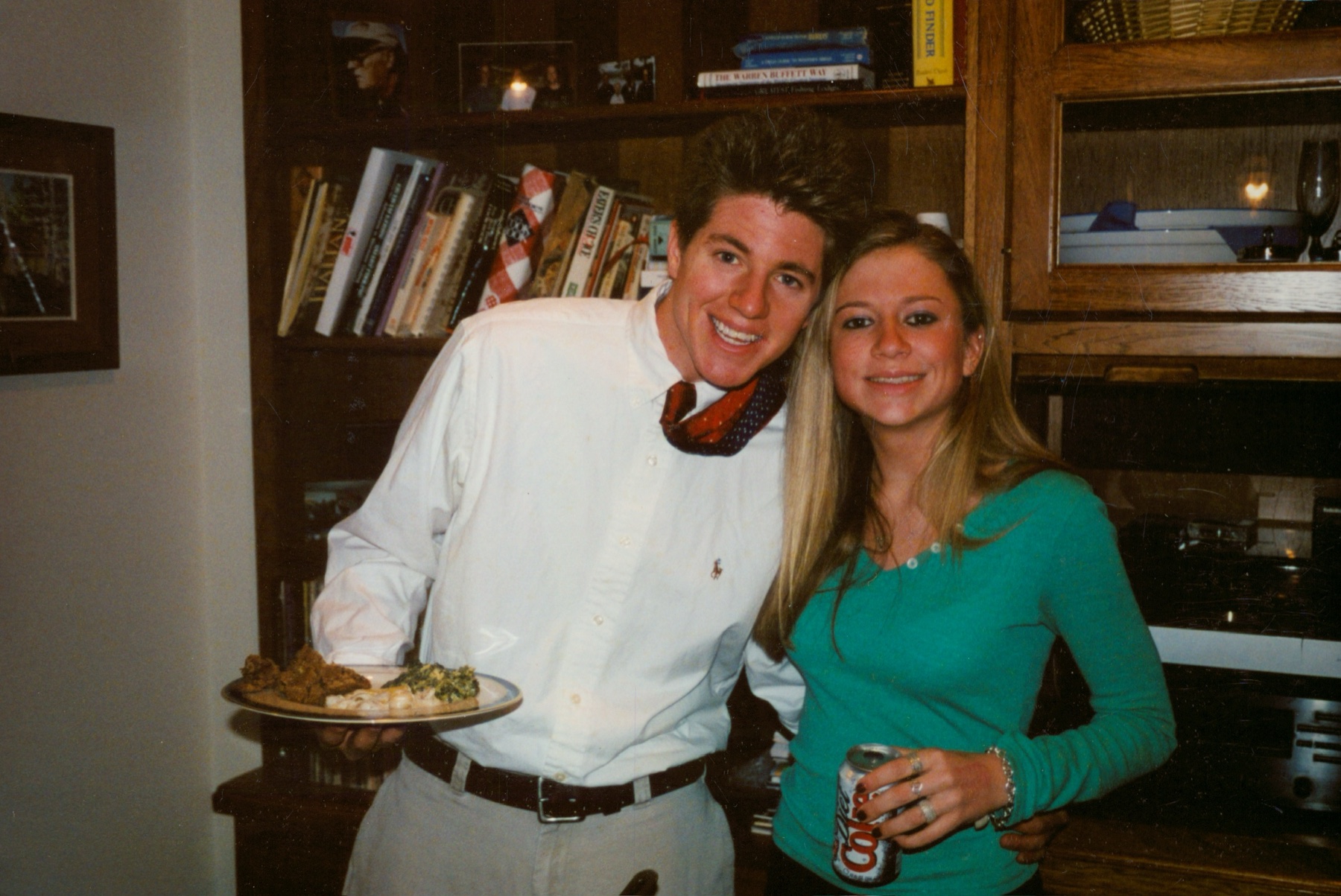 A younger Brian smiling at a gathering